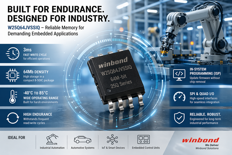 Durability Considerations in Choosing a Memory Chip for Embedded Industrial Use