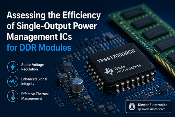 Assessing the Efficiency of Single-Output Power Management ICs for DDR Modules