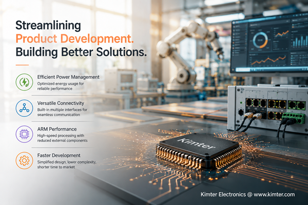 Streamlining Product Development with Microcontroller Features in Industrial Electronics